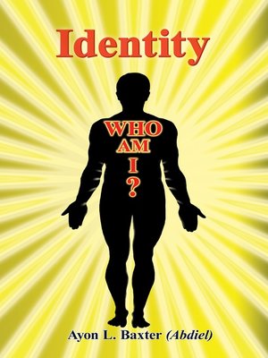 cover image of Identity, Who Am I?